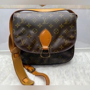 LOUIS VUITTON-SD0964 Saint Cloud GM Monogram Canvas Crossbody